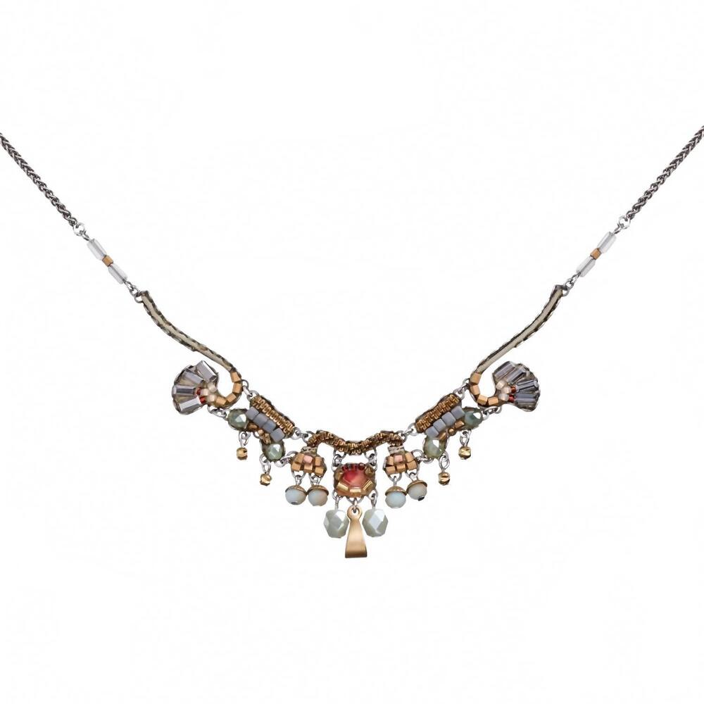 NEW AYALA BAR women's dolu necklace in metallic medley